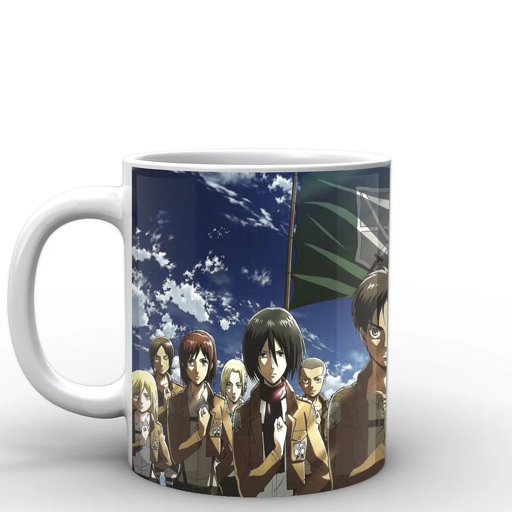 Кружка GeekLand Атака Титанов Attack on Titan photo AT.02.005 330 мл белая - фото 3