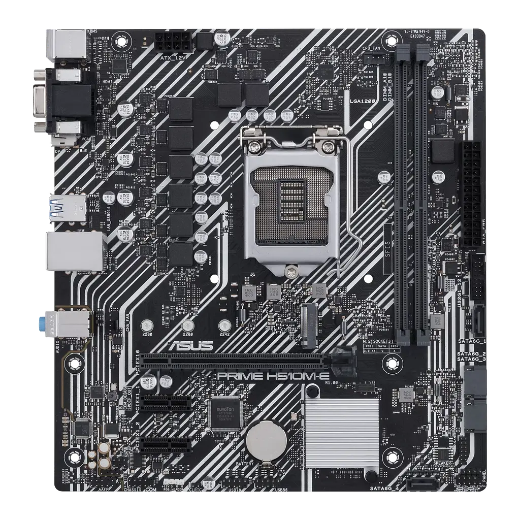 Материнська плата Asus H510M-E Prime LGA 1200 (PRIME H510M-E) Б/В - фото 5