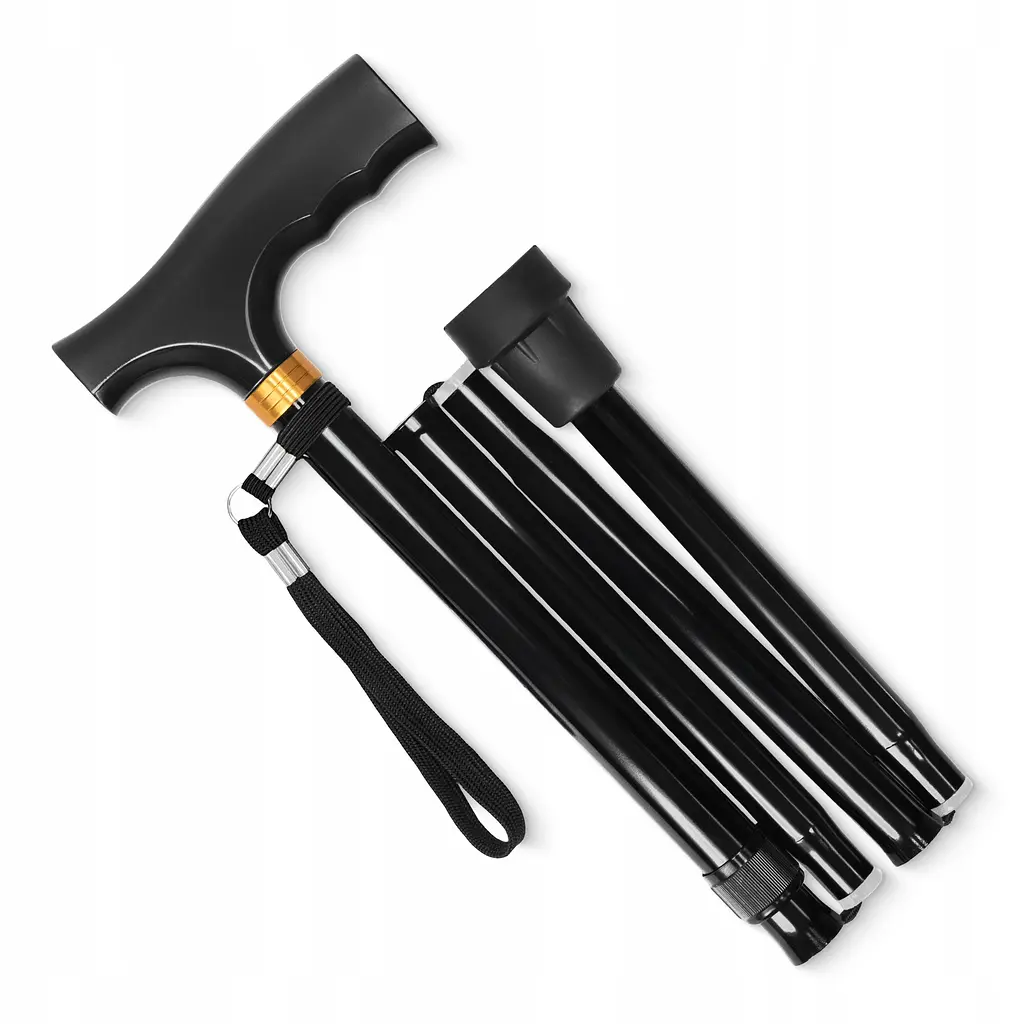 Тростина для ходьби 4FIZJO складна, регульована Black (P-5905973406482) - фото 10