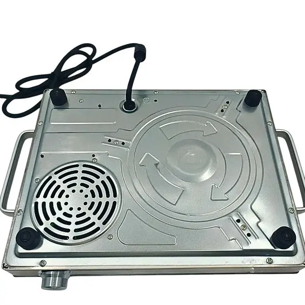 Плита склокерамічна інфрачервона електрична Henschll HS-055 Одноконфоркова 4500 Вт Чорна - фото 2