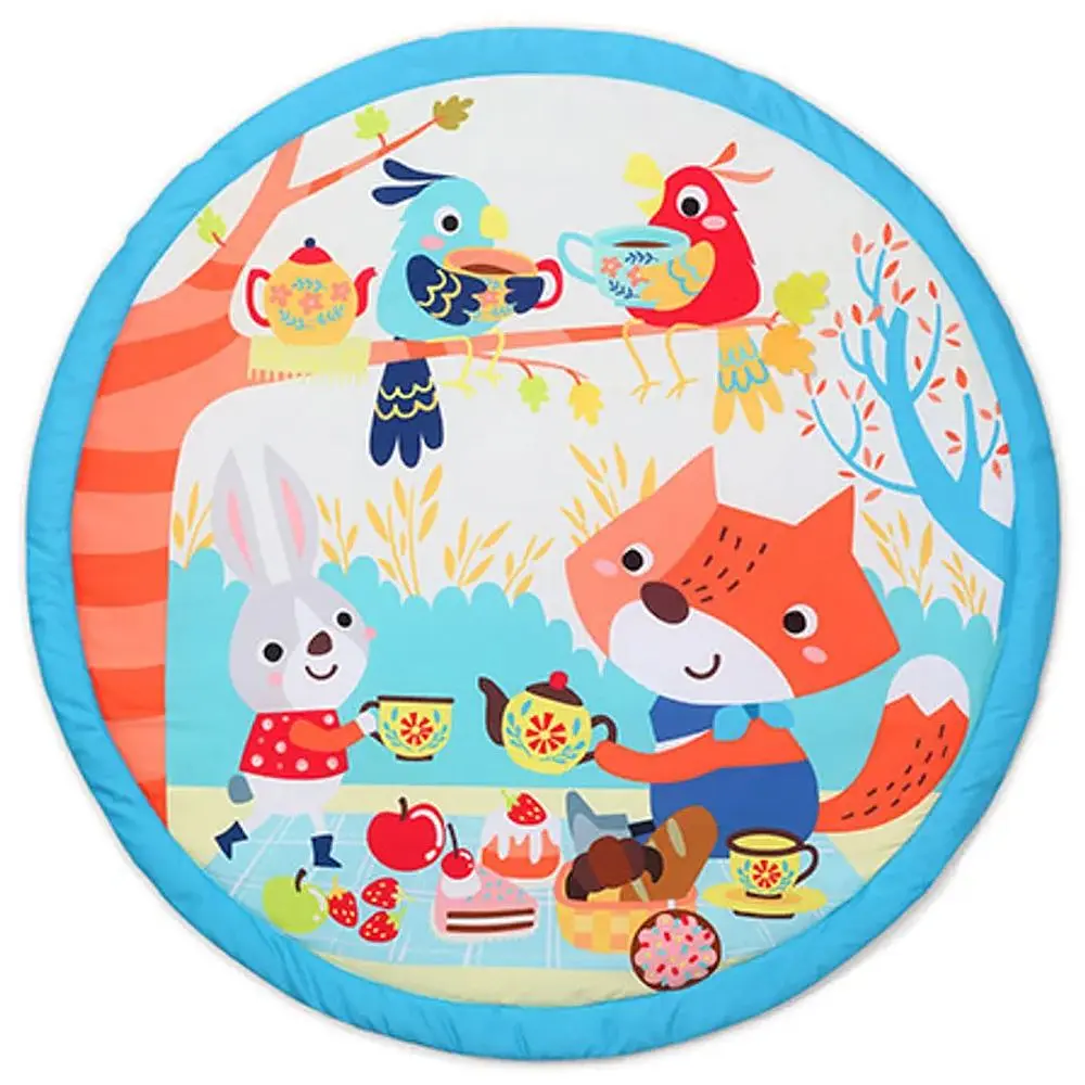 Дитячий килимок BabyOno Лісові друзі розвивальний 90x52 см (2136278136) - фото 2