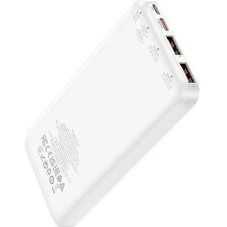 Портативна батарея Hoco J101 Astute 22.5 W 10000 mAh White - фото 3