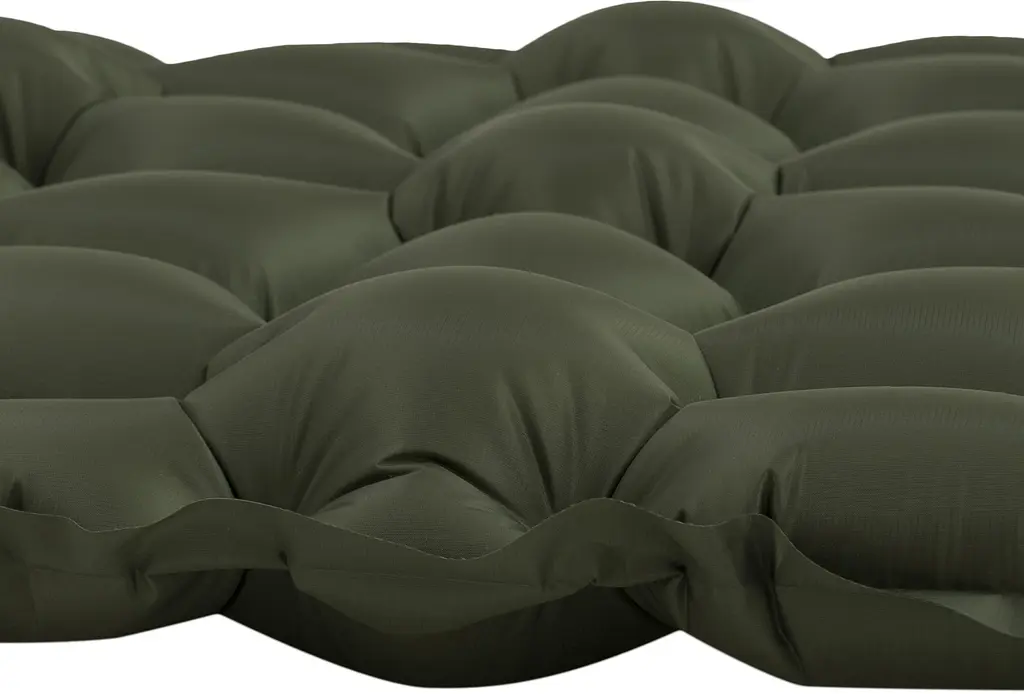 Килимок надувний Highlander Nap-Pak Inflatable Sleeping Mat 5 cm Olive (AIR071) - фото 9