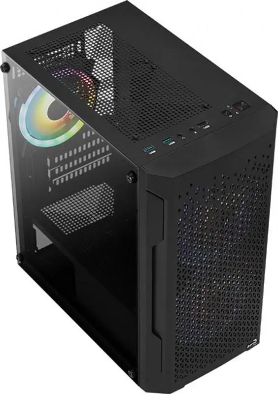 Корпус AeroCool Trinity Mini-G-BK-v2 (ACCS-PV32033.11) Чорний без БЖ - фото 7