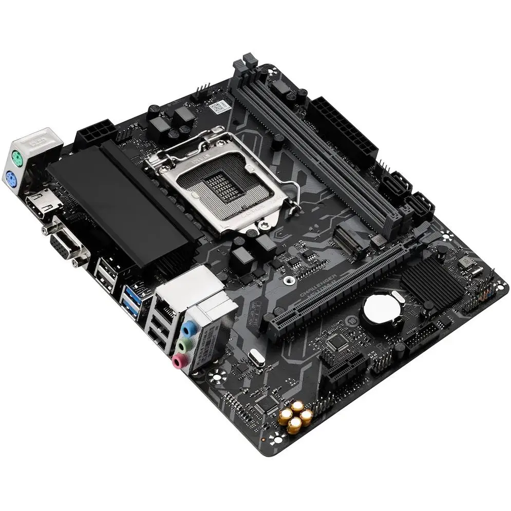 Материнська плата Maxsun Challenger 1200 (H510) H510M-R V2, H510, 2xDDR4, Int.Video(CPU), 4xSATA3, 1xPCI-E 16x 4.0, 1xPCI-E 1x, M.2 3.0, RTL8111H, 2xUSB3.2/2xUSB2.0, VGA/HDMI, MicroATX (MS-Challenger H510M-R V2) - фото 2