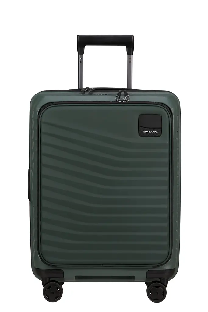 Валіза 55 См Samsonite INTUO OLIVE GREEN 55x40x23(26) KL9*24005 - фото 1