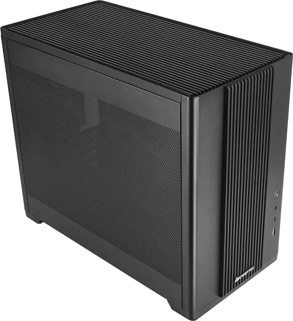 Корпус Chieftec UNI BX-10B-M-OP mATX, без БЖ, Black (BX-10B-M-OP) - фото 2