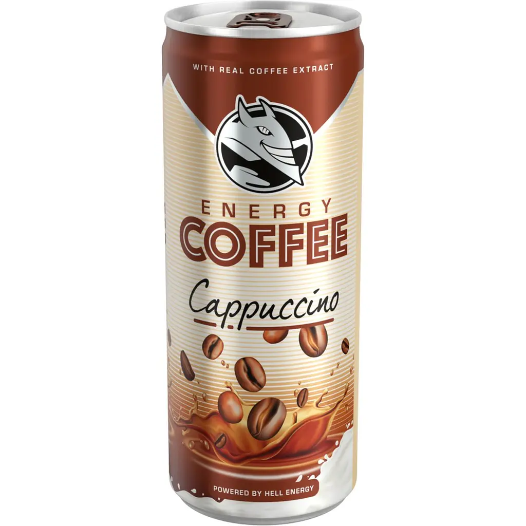 Холодна кава Hell Energy Coffee Cappuccino 0.25 л (828710) - фото 2