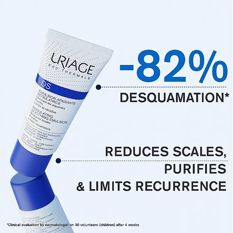 Успокаивающая эмульсия Uriage DS Regulating Soothing Emulsion против себорейного дерматита 40 мл - фото 9