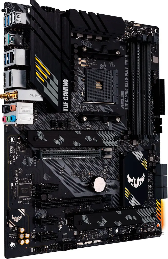 Материнская плата TUF GAMING B550-PLUS WIFI II sAM4 B550 4xDDR4 M.2 HDMI DP Wi-Fi BT ATX Asus teh0018971 - фото 5