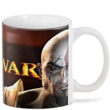Кухоль GeekLand Kratos God Of War CP 03.251 330 мл білий - фото 3