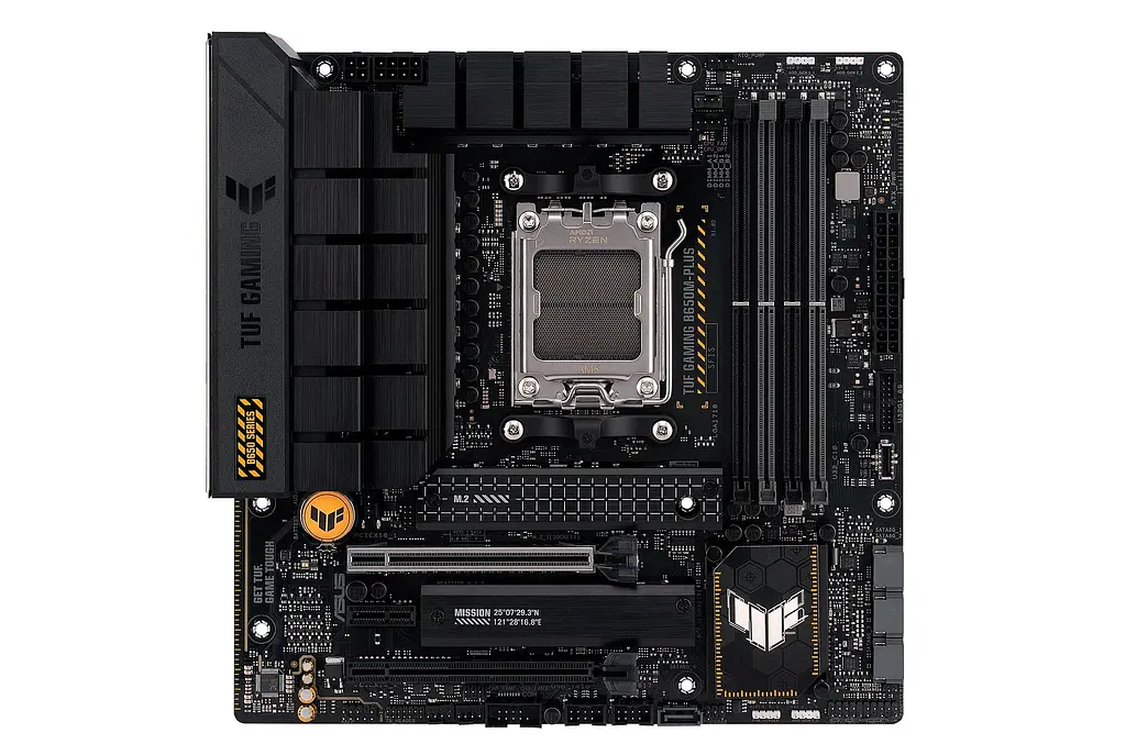 Материнская плата TUF GAMING B650M-PLUS sAM5 B650 4xDDR5 M.2 HDMI DP mATX Asus teh0018978 - фото 2