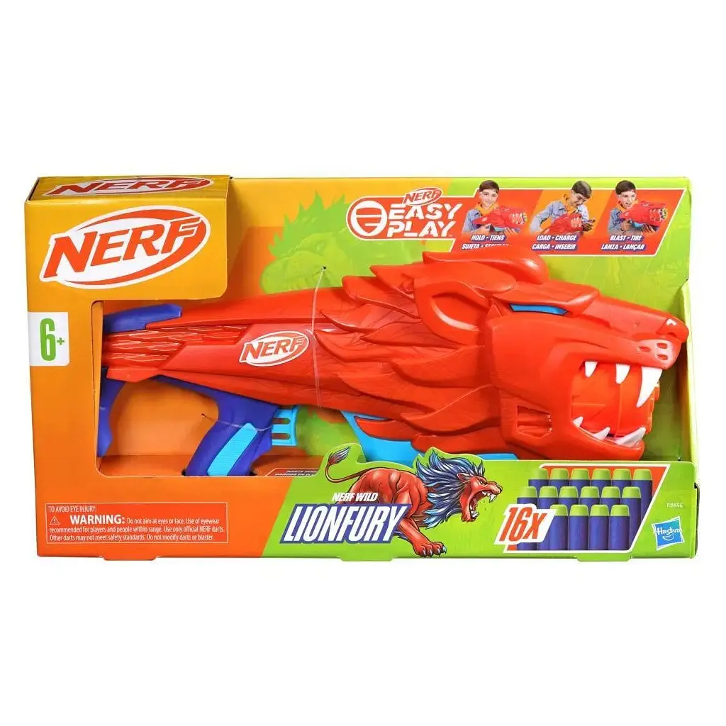 Іграшкова зброя Hasbro Бластер Nerf LionFury (F8646) - фото 2