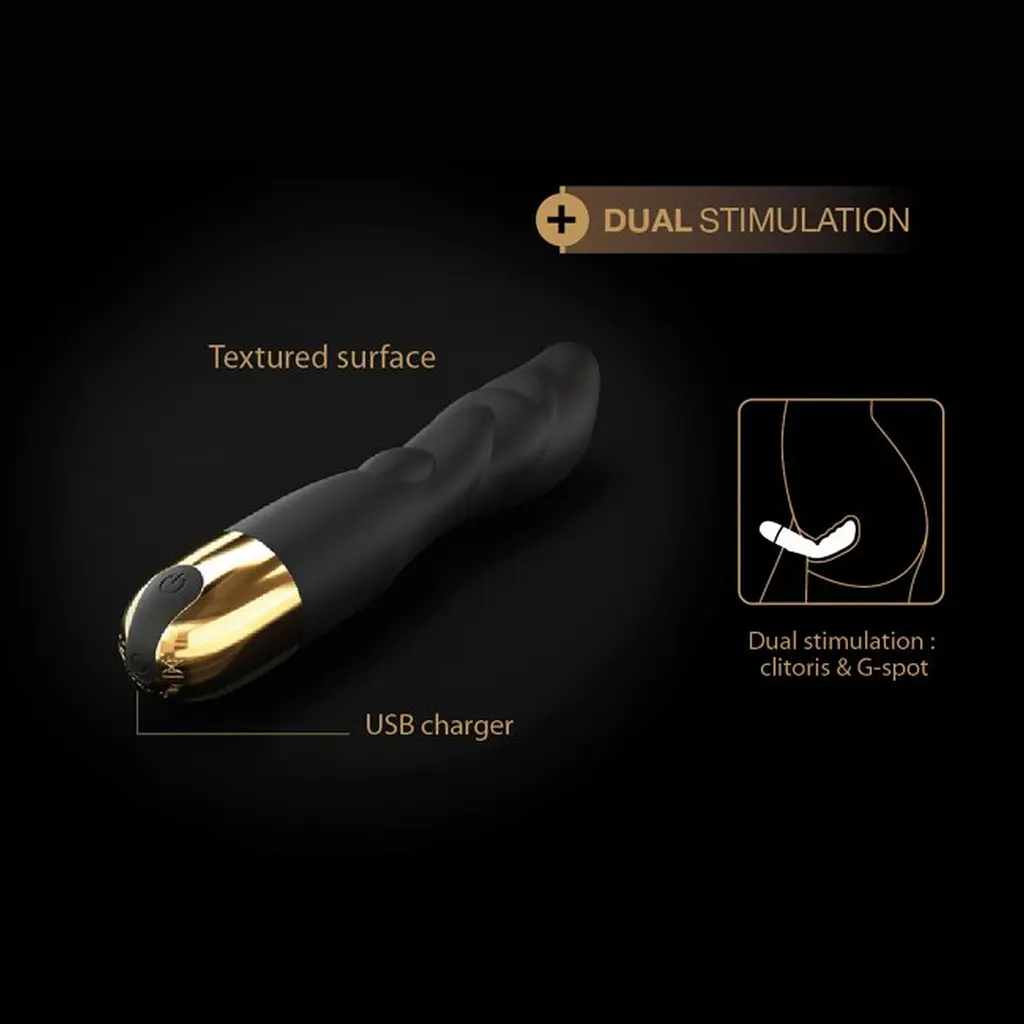 Вибратор Dorcel Flexi & Joy 21 см чёрный - фото 5