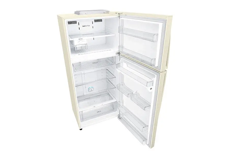 Холодильник LG GN-H702HEHZ 180х73х78см 2 дв холодильне відділення 378 л морозильне відділення 129 л A++,NF Бежевий (GN-H702HEHZ) - фото 7
