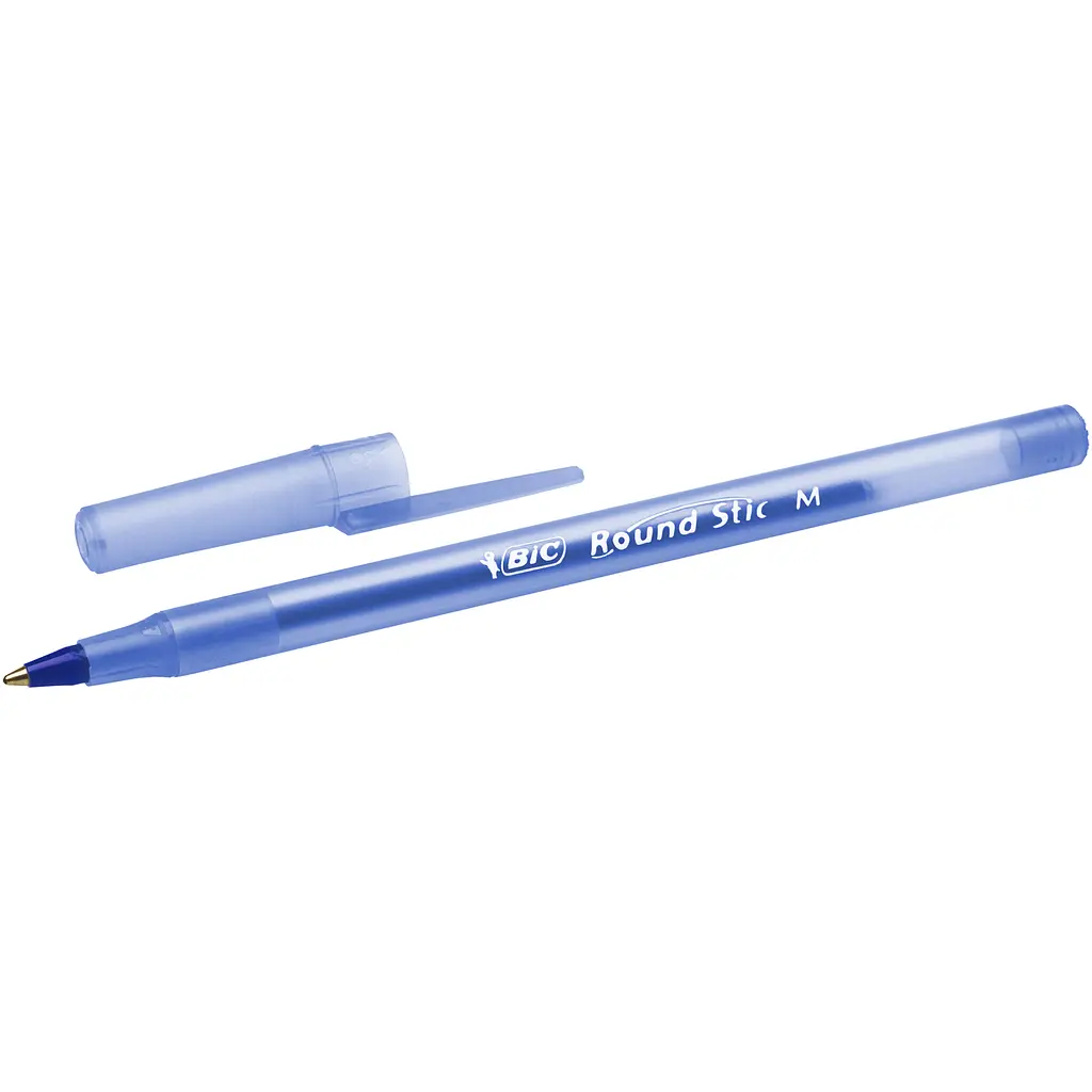 Ручка шариковая BIC Round Stic Classic 0.32 мм 8 шт. синяя (928497) - фото 3