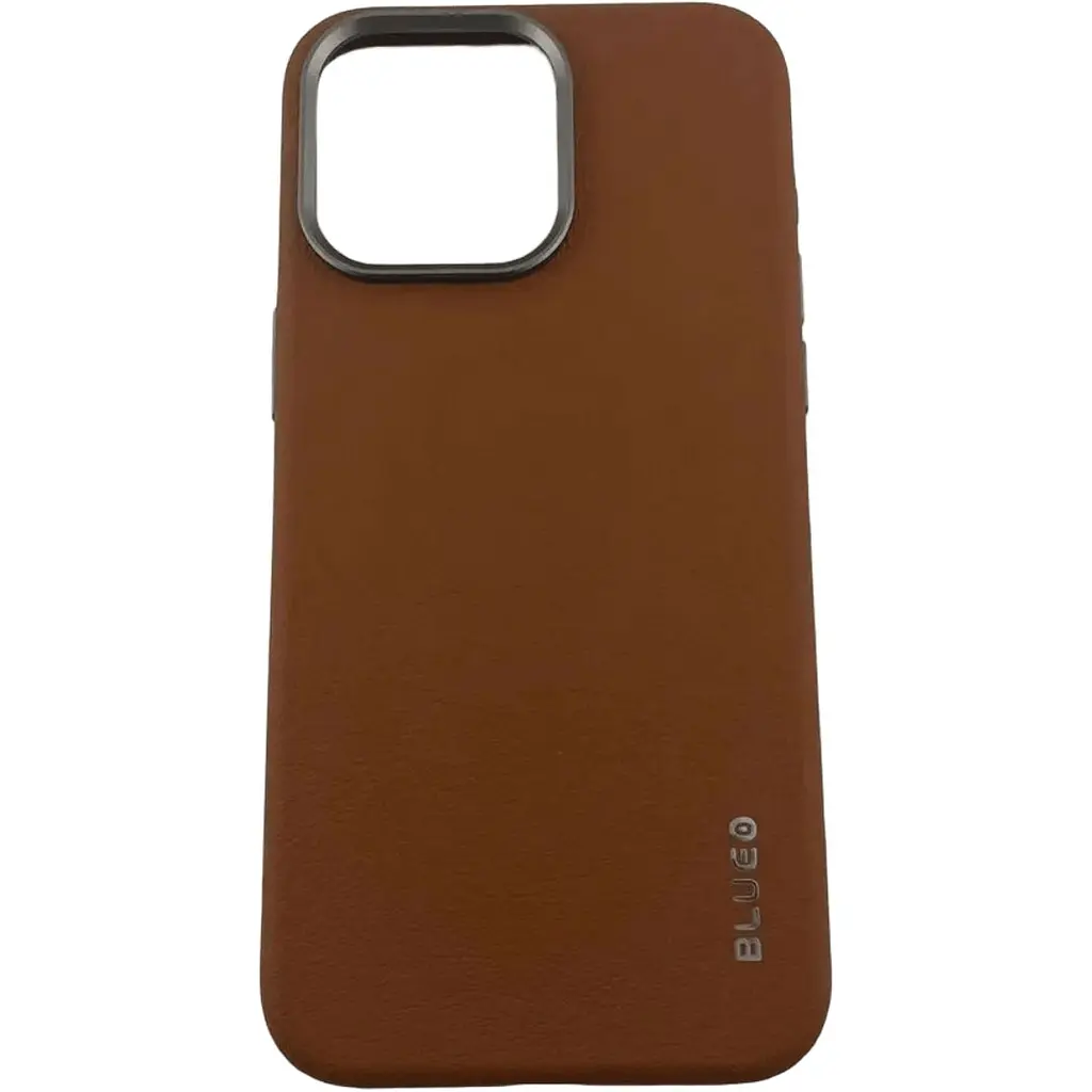 Чохол Blueo Leather Case with MagSafe для Apple iPhone 15 Pro Brown (B52-I15PBRW) [118423] - фото 3