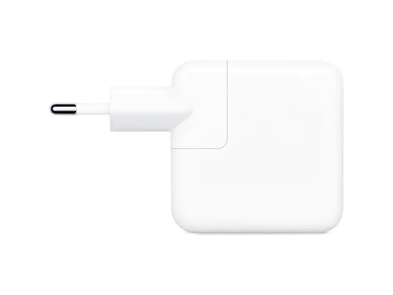 Мережевий зарядний пристрій Apple A2676 35 W Dual USB-C White (MW2K3) - фото 2
