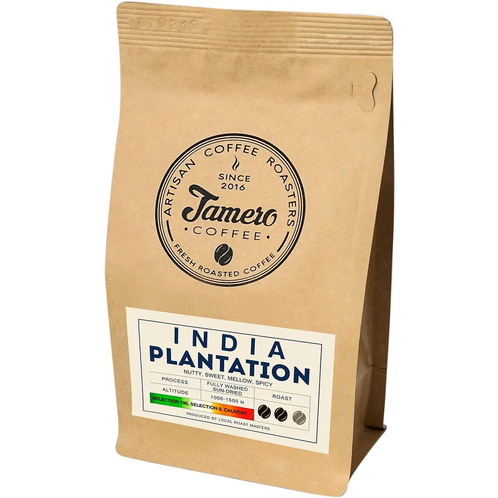Кофе в зернах Jamero India Plantation 500 г - фото 2