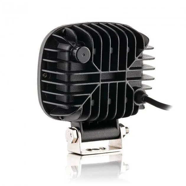 Фари додаткові LED 45W (15W x 3) 10-30V 120x100x60 mm / Ближній (Крилення знизу) 88BC Синій обід (4 219) - фото 3