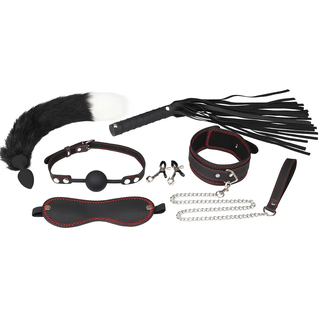 Набір БДСМ - Erospace Wild Play BDSM Set 7 pcs C8 - фото 6