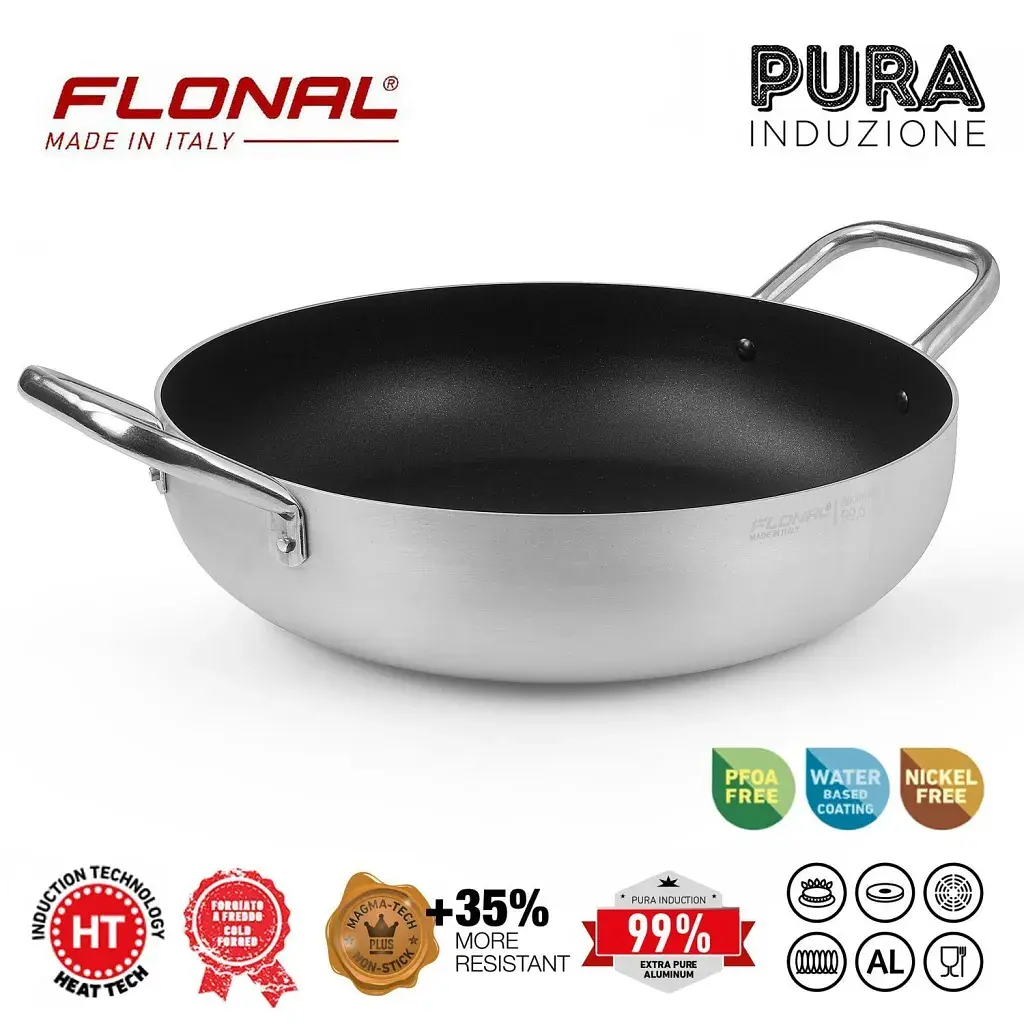 Сотейник Flonal Pura Induction Professional 40 см (GPRPX4070) (DAS303713) - фото 2