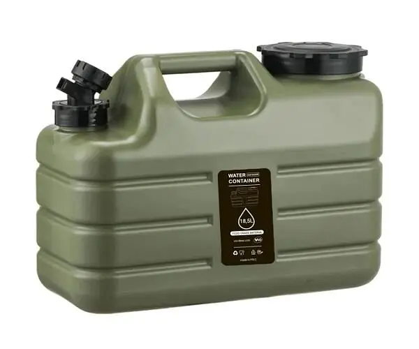 Бутель Каністра 18.5 л для води з краном та ручкою, зелений, ViO PET-TG 18.5L - фото 6