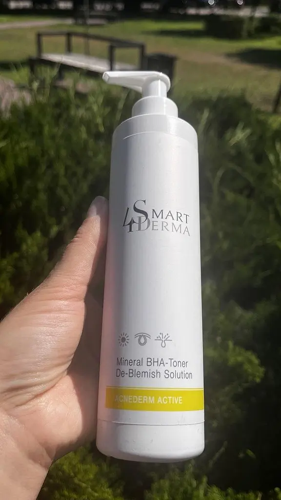 Себорегулюючий тонер для обличчя, Smart4Derma Acne Derm Active мінеральний, 250 мл - фото 2