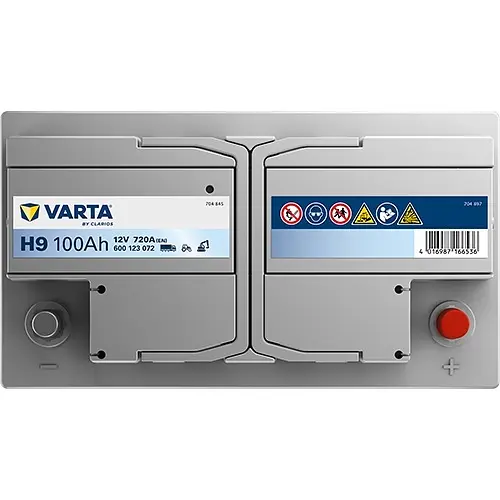 Акумулятор Varta Promotive SLI 12В 100Аг 720А (EN) R+ (600123072) - фото 4