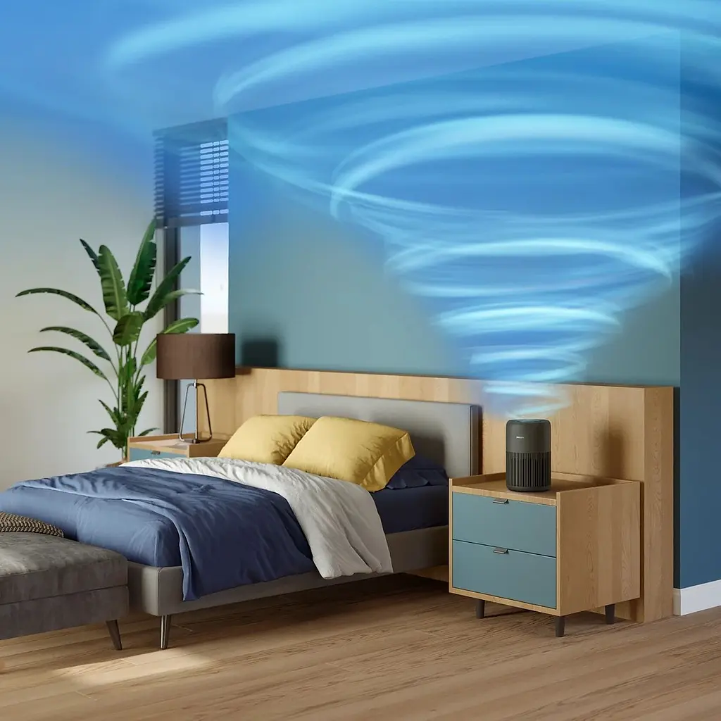Очисник повітря Philips PureProtect Mini 900 темно-сірий (AC0951/13) - фото 11
