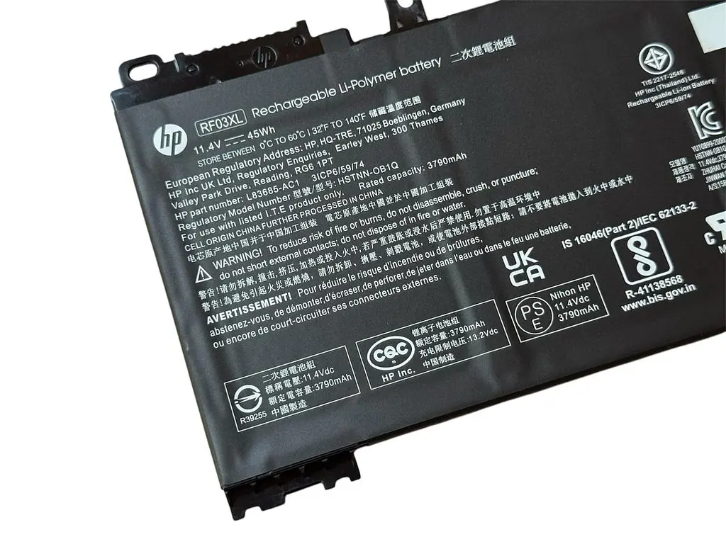 Акумулятор для ноутбука HP ProBook 430 440 445 450 455 G6 430 440 445 450 455 G7 RF03XL RE03XL - фото 2