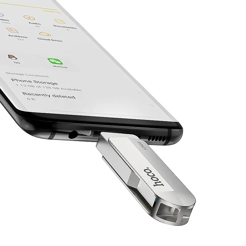 Флешка Hoco Wise USB3. 0 Type-C OTG USB flash drive UD10 16GB - фото 2