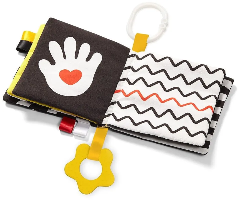 Развивающая мягкая книга BabyOno My Contrast Book - фото 4