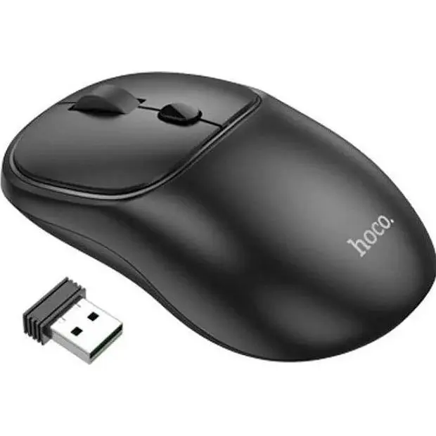 Миша Hoco GM25 Wireless Black [136117] - фото 3