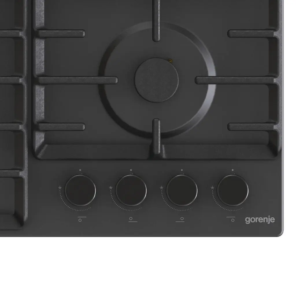 Газова варильна поверхня Gorenje GW642SYB Чорний (6636665) - фото 10