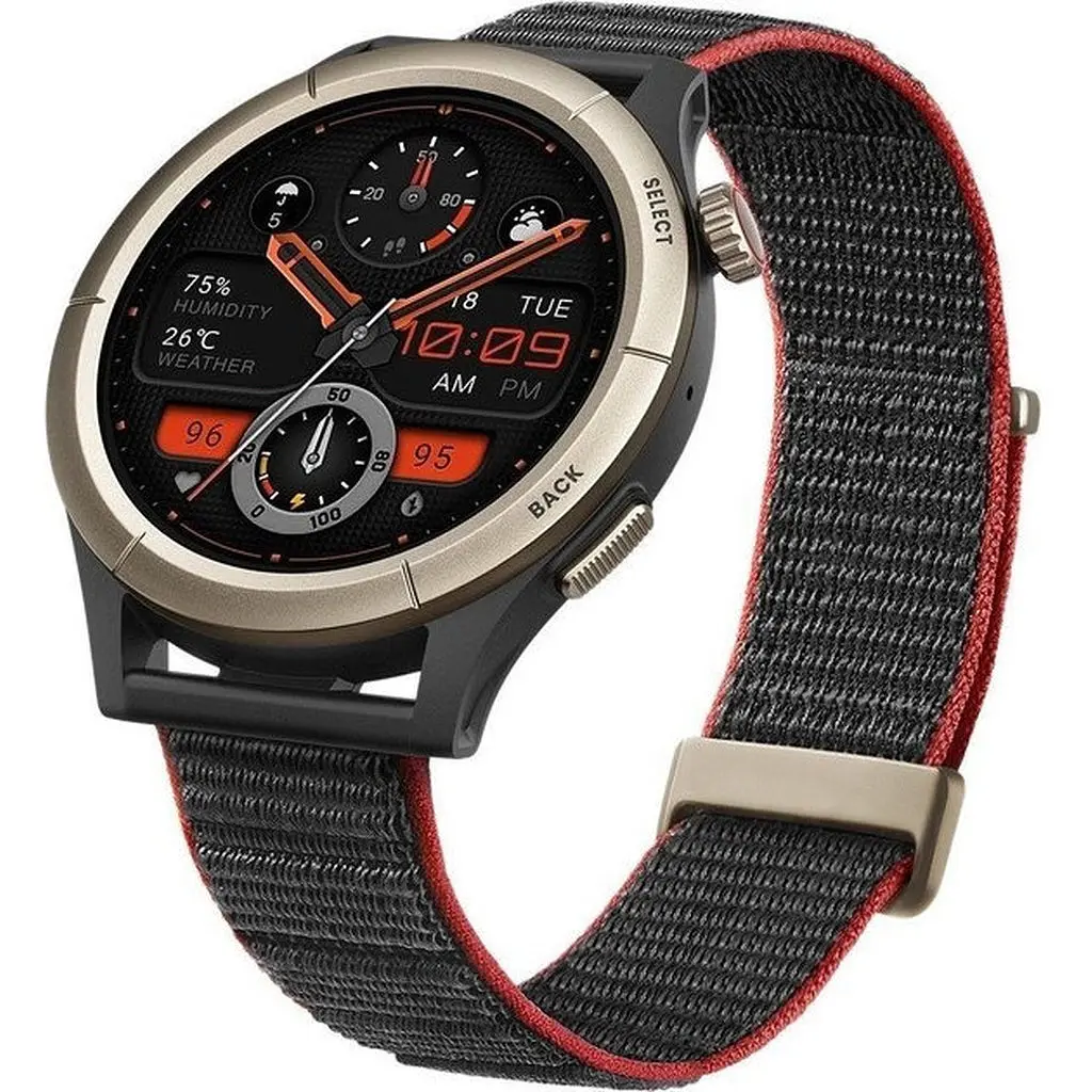 Умные часы Amazfit Cheetah Pro Run Track черные - фото 4