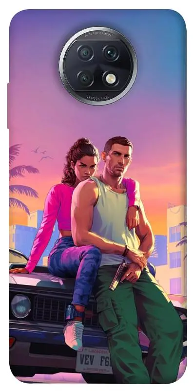 TPU чохол Demsky GTA VI Heroes для Xiaomi Redmi Note 9 5G / Note 9T