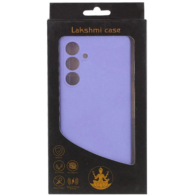 Чехол Silicone Cover Lakshmi Full Camera (AAA) для Samsung Galaxy S25 FE Сиреневый / Dasheen - фото 4