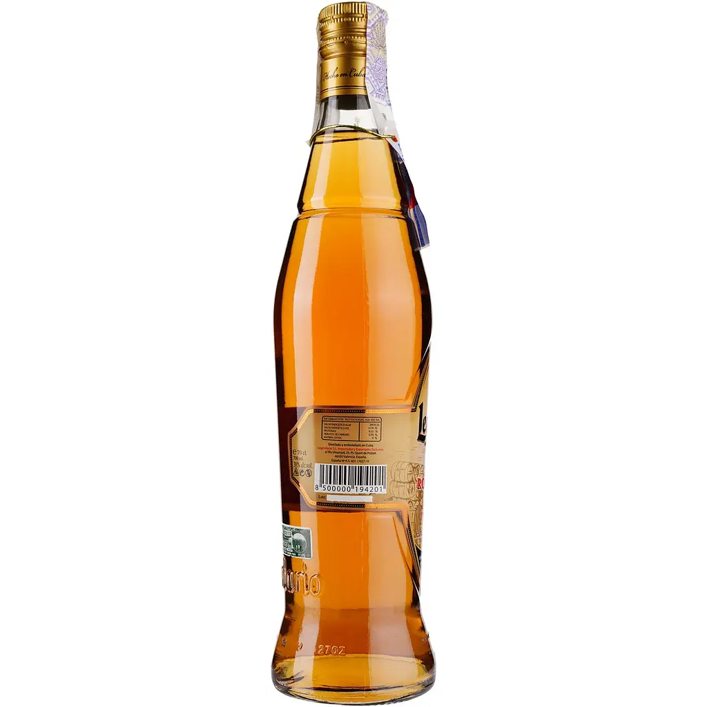 Ром Legendario Dorado 5 лет выдержки, 38%, 0,7 л - фото 2