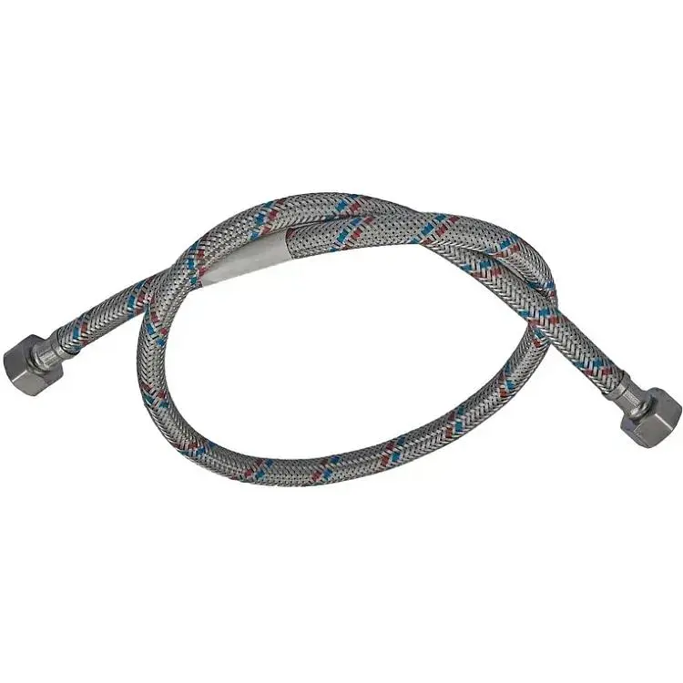 Шланг для води Zerix гайка 1/2'' - гайка 1/2'' (80 см) ZX1553
