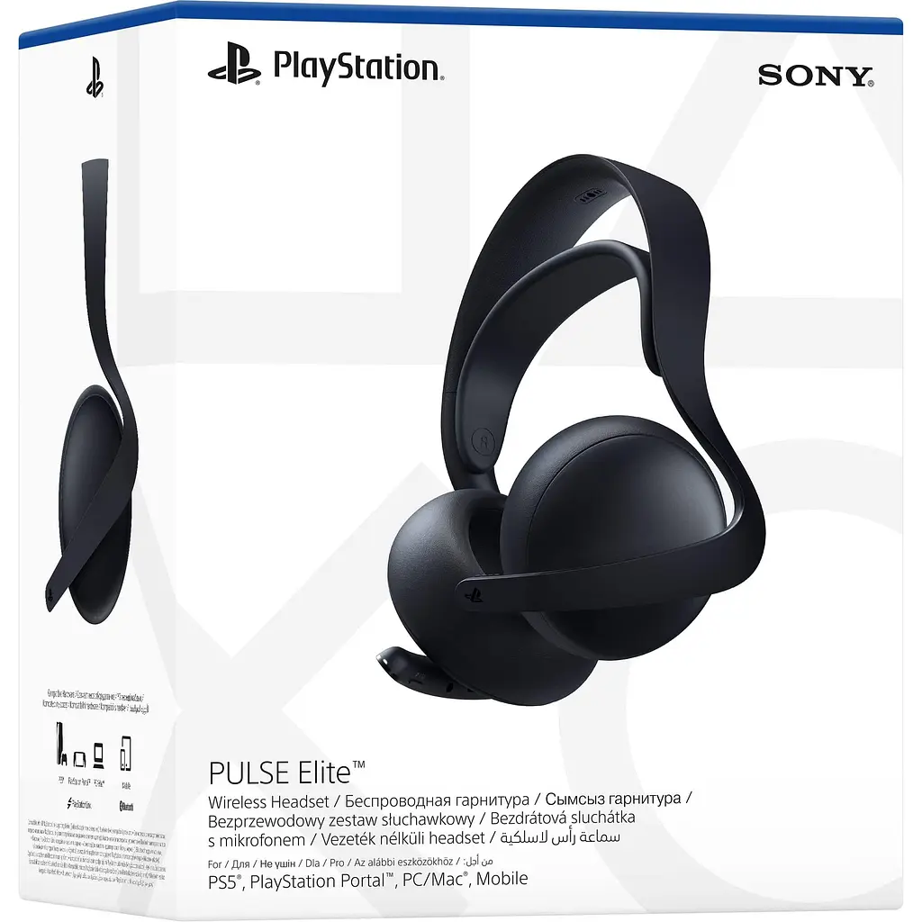 Ігрові навушники Sony PS5 Pulse Elite Midnight Black (1000044486) [124971] - фото 8