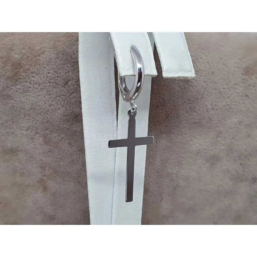 Золота моносережка Tango Хрестик. 470057ШБ - фото 3