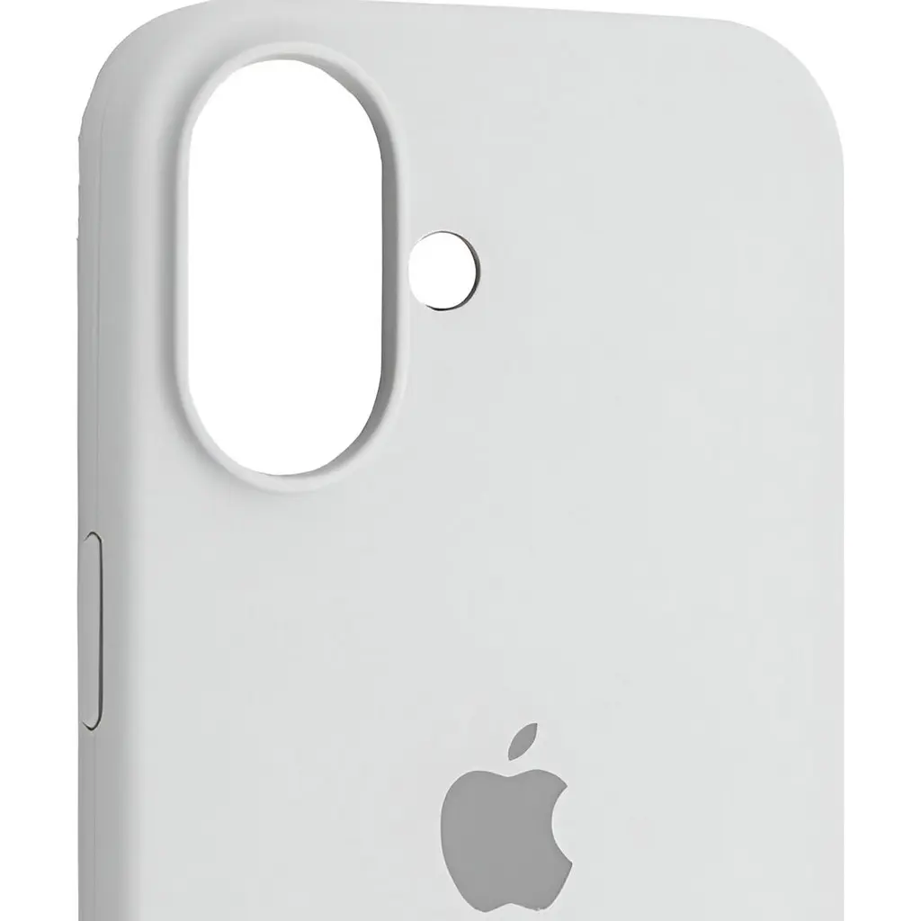 Чохол Silicone Case для Apple iPhone 16 White AA [115095] - фото 3