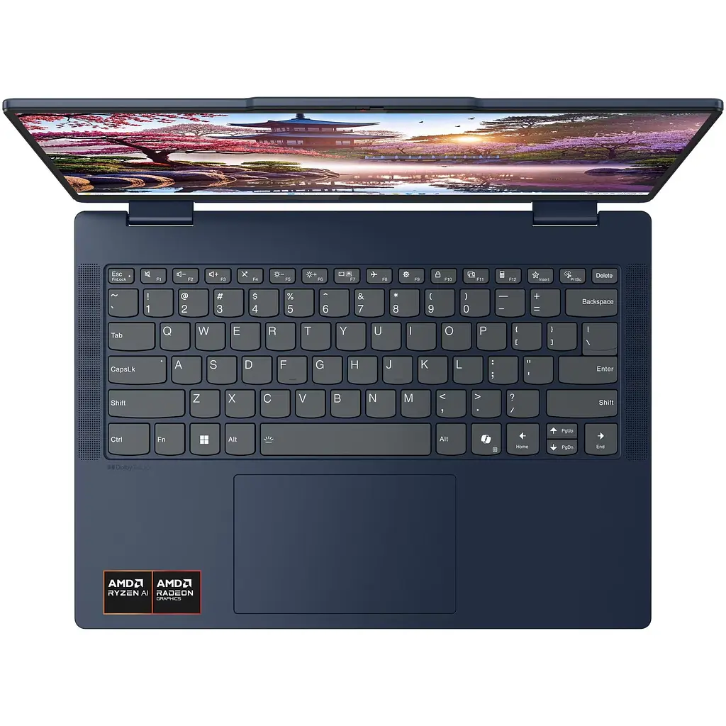 Ноутбук Lenovo IdeaPad 5 2-in-1 14AKP10 AI 7 350 la 50GHz, сенсорний, 24GB LPDDR5x, 1TB, Без ОС - фото 3
