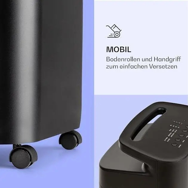 Мобильный кондиционер вентилятор Klarstein IceWind Max 3-в-1 (10036068) - фото 4