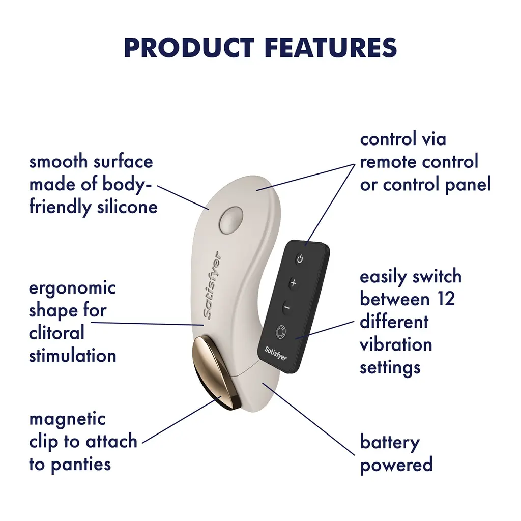 Вібратор у трусики Satisfyer Little Secret Battery Series з пультом ДК - фото 7