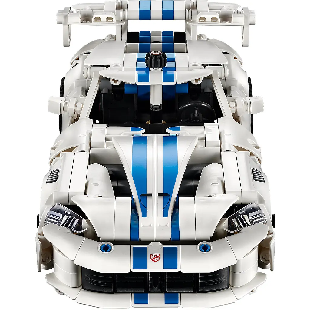 Конструктор LEGO Technic Спортивний автомобіль Dodge Viper GTS-R 805 ел. (42234) - фото 8