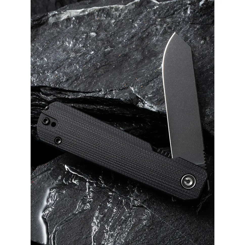 Ніж складаний кишеньковий Civivi Sendy, (7.2 см) Nitro-V / G10 чорний - фото 14