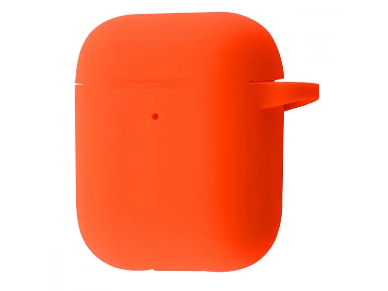 Чохол Apple Silicone Case New for AirPods 1/2 (Papaya)