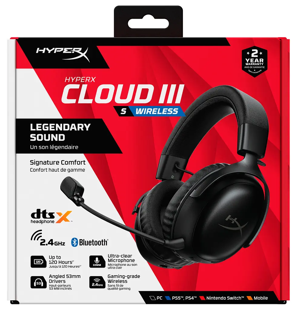 Гарнiтура HyperX Cloud III S Black (A59YZAA) - фото 9